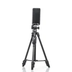 YUNTENG 6208 Aluminum Tripod Mount with Bluetooth Remote Control & 3-Way Head & Phone Clamp - Image 3