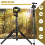 YUNTENG VCT-190 Aluminum Tripod Mount Monopod with Ball Head - Image 6