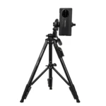 YUNTENG 211N Aluminum Tripod Mount with Bluetooth Remote Control & 3-Way Head & Phone Clamp - Image 4