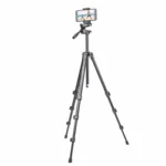 YUNTENG VCT-618 Aluminum Tripod Mount with Damping Head - Image 4
