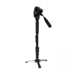 YUNTENG VCT-288 Tripod Mount Monopod with Fluid Drag Head - Image 2
