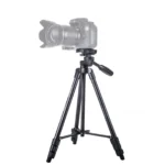 YUNTENG VCT-521 Aluminum Alloy Tripod Mount with Three-Dimensional Tripod Head - Image 4