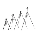 YUNTENG VCT-691 Aluminum Tripod Mount with Fluid Drag Head - Image 4
