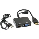 Multi-screen Display One-to-two HDMI to VGA Converter - Image 2