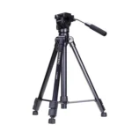YUNTENG VCT-880 Aluminum Alloy Tripod Mount with Three-Dimensional Tripod Head - Image 2