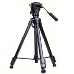 YUNTENG VCT-998 Aluminum Tripod Mount with Fluid Drag Head - Image 2