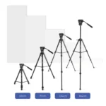 YUNTENG VCT-998 Aluminum Tripod Mount with Fluid Drag Head - Image 4