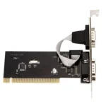 RS232 Serial Port TX382B 2 Port Pci to 9 Pin Com Riser Card Adapter with Tracking Number - Image 3