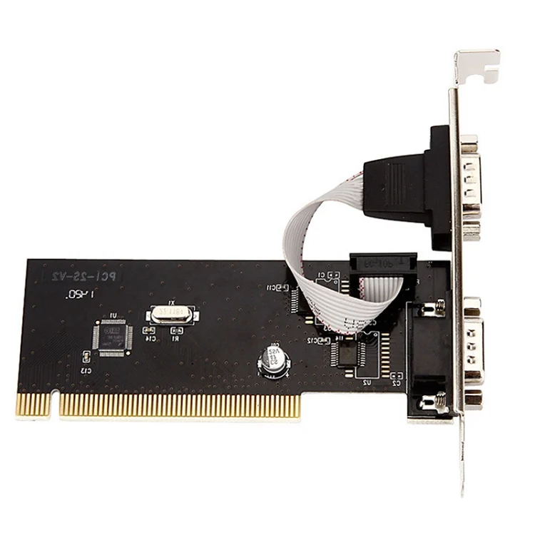 SYA0016950_2.webp RS232 Serial Port TX382B 2 Port Pci to 9 Pin Com Riser Card Adapter with Tracking Number - Image 3