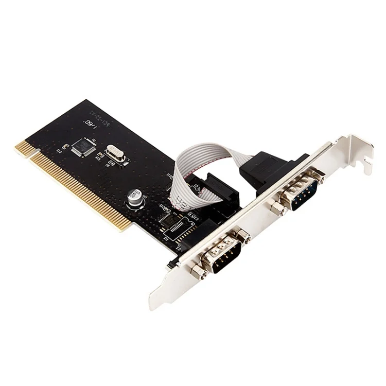 SYA0016950_3.webp RS232 Serial Port TX382B 2 Port Pci to 9 Pin Com Riser Card Adapter with Tracking Number - Image 4