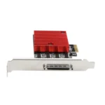 PCIE to DB9 RS232 Serial Port Expansion Card PCI-E Express Riser Card Converter - Image 2