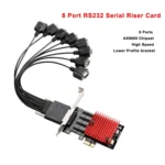 PCIE to DB9 RS232 Serial Port Expansion Card PCI-E Express Riser Card Converter - Image 6