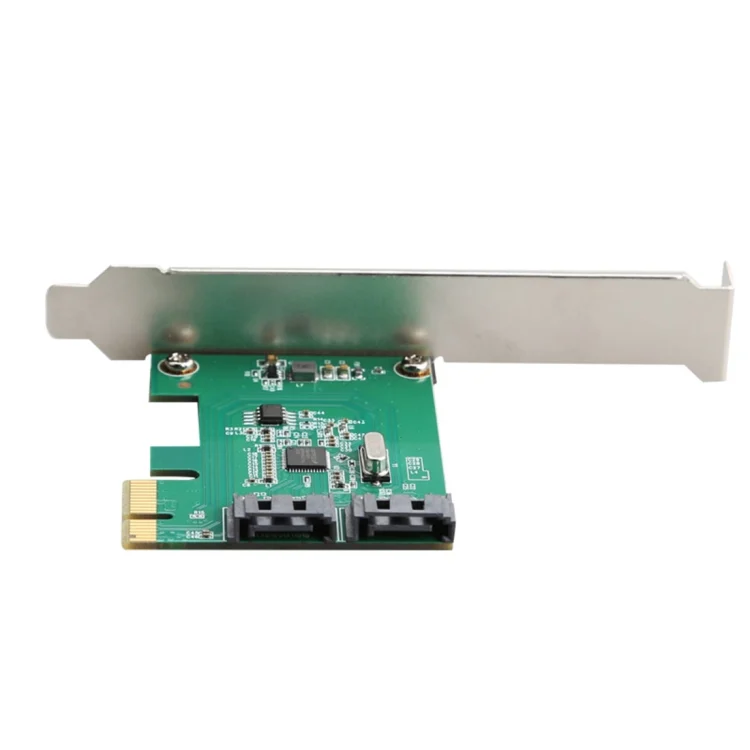 SYA0016961_3.webp ASM1061 Pci-e2.0 X1 to 2-port SATA 3.0 Adapter Card - Image 4