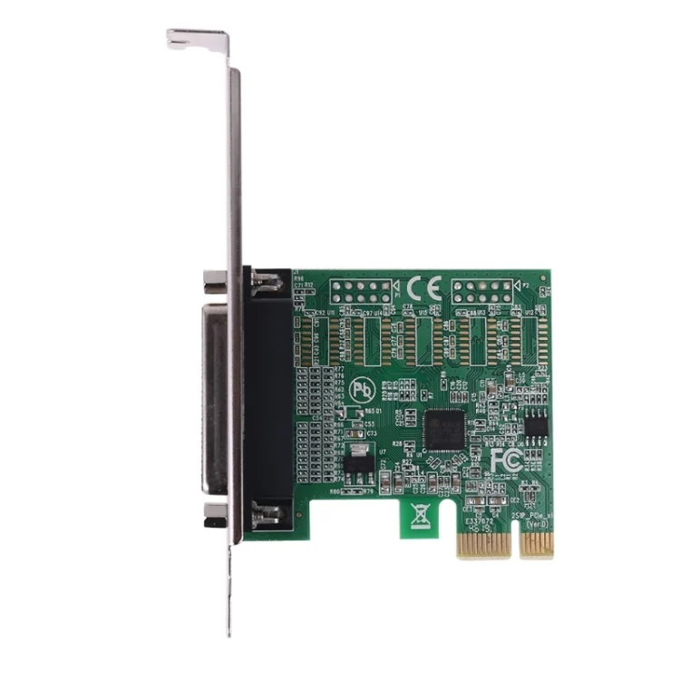 SYA0016982_1.webp Parallel Port DB25 25pin PCIE Riser Card Printer LPT to PCI-E Express Cards AX99100 Converter Adapter - Image 2