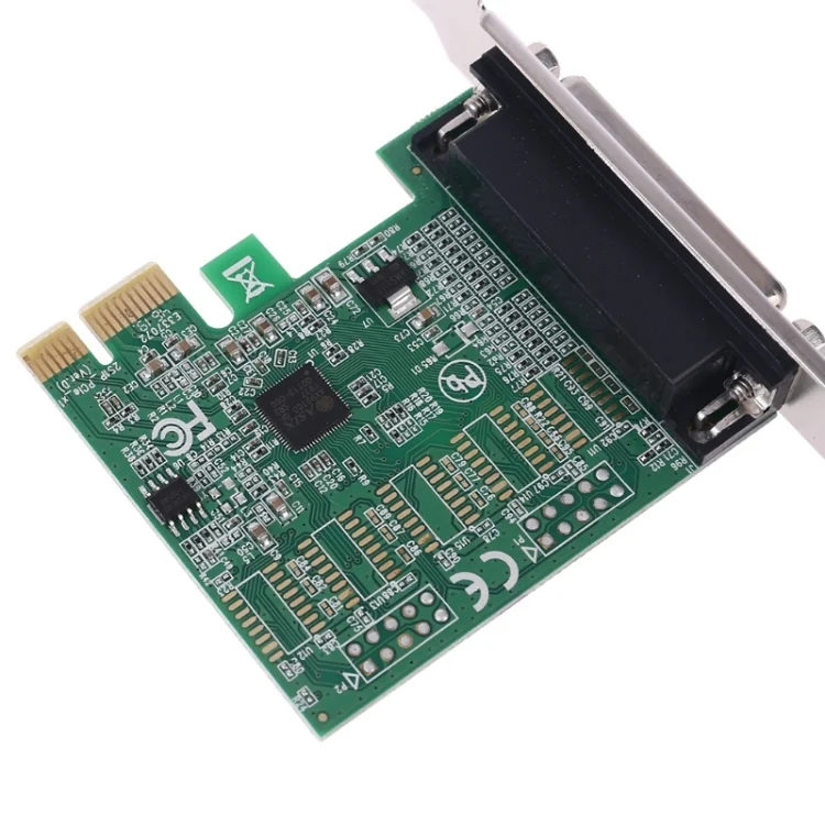 SYA0016982_3.webp Parallel Port DB25 25pin PCIE Riser Card Printer LPT to PCI-E Express Cards AX99100 Converter Adapter - Image 4