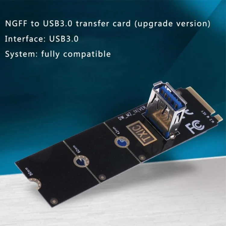 SYA0016984_4.webp NGFF M.2 to USB3.0 PCI Express Converter Adapter - Image 5