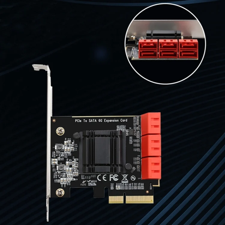 SYA0017033_4.webp PCIe to SATA 3.0 6G Expansion Card - Image 5