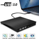 USB 3.0 Brushed External CD / DVD-RW Optical Drive Player - Image 2