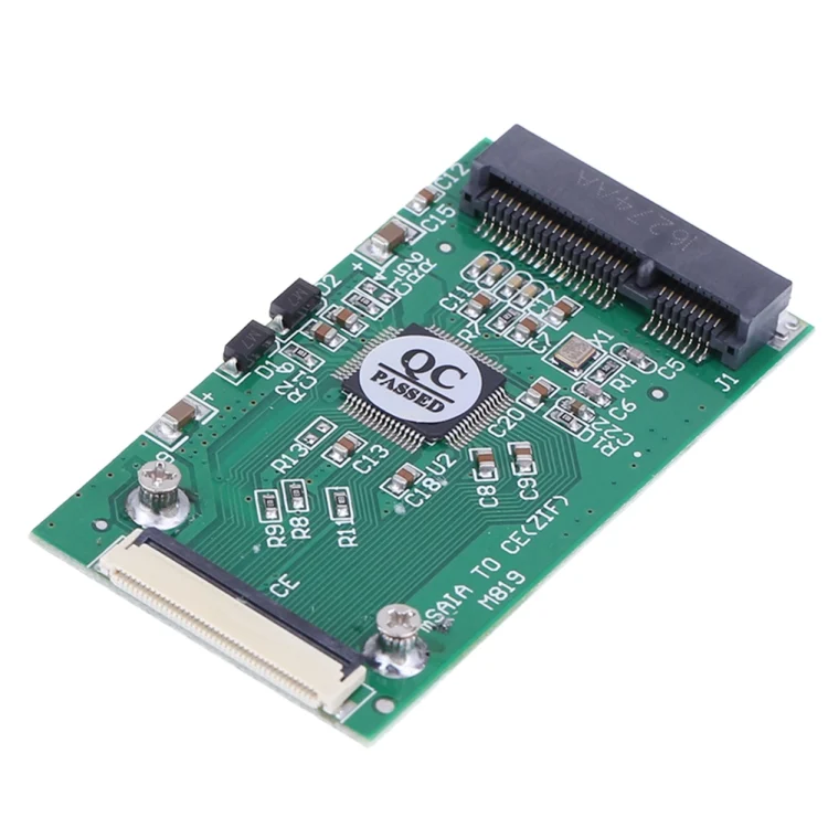 SYA0017486_2.webp Mini PCI-E SATA mSATA SSD to 40 Pin 1.8 Inch ZIF CE SSD Converter Card - Image 3