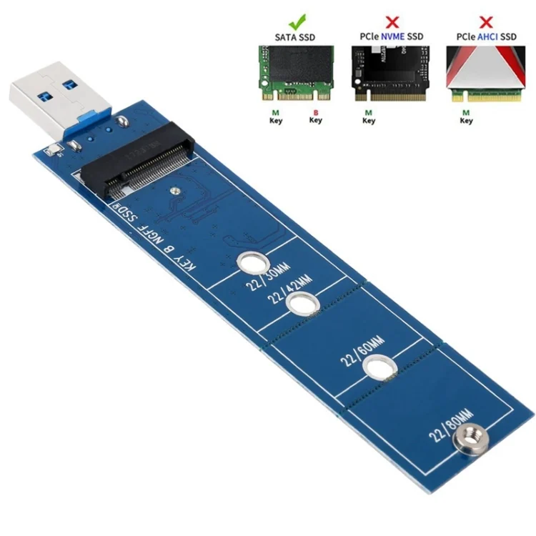 SYA0017493_2.webp M.2 SSD to USB 3.0 NGFF Card Reader Converter - Image 3