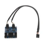 9 Pin USB 2.0 Desktop Computer 1 to 4 Pin Extension Cable Breakout Connector - Image 2