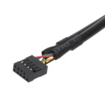 9 Pin USB 2.0 Desktop Computer 1 to 4 Pin Extension Cable Breakout Connector - Image 3