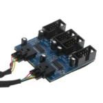 9 Pin USB 2.0 Desktop Computer 1 to 4 Pin Extension Cable Breakout Connector - Image 5