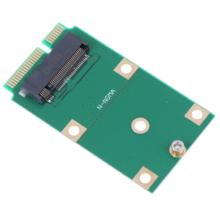 SYA0017504_2.webp Mini PCI-E M.2 NGFF 30mm 42mm SSD to 52Pin mSATA Adapter Card - Image 3