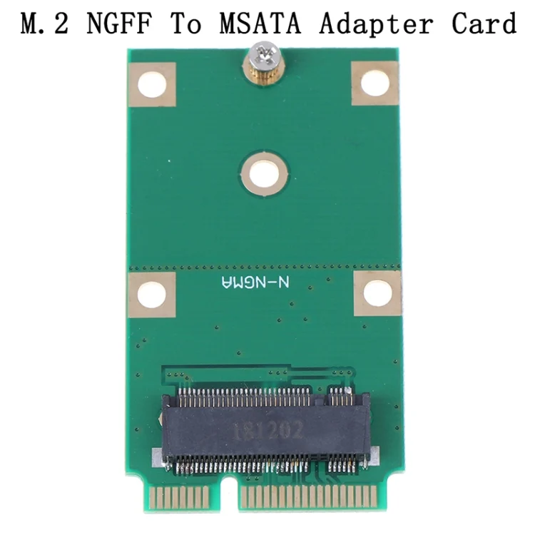 SYA0017504_3.webp Mini PCI-E M.2 NGFF 30mm 42mm SSD to 52Pin mSATA Adapter Card - Image 4