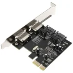 SATA PCI-E to ESATA Riser Card + SATA 3.0 6G PCIe to SATA Expansion Card - Image 3