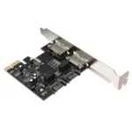 SATA PCI-E to ESATA Riser Card + SATA 3.0 6G PCIe to SATA Expansion Card - Image 4