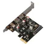 USB 3.1 Type-C PCIe to Type-C and Type A 3.0 Expansion Card USB PCI Express Riser Card - Image 3