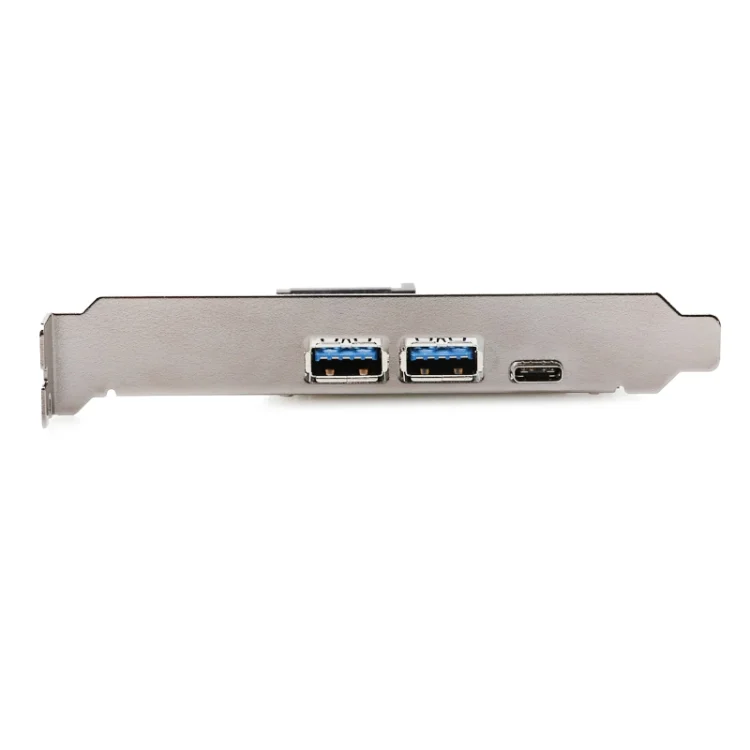 SYA0017518_3.webp USB 3.1 Type-C PCIe to Type-C and Type A 3.0 Expansion Card USB PCI Express Riser Card - Image 4