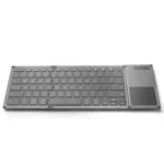 B066S Multi-function Ultra-thin Mini Wireless Three Fold Bluetooth Keyboard - Image 2