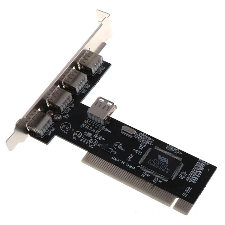 SYA0017539_3.webp 480Mbps High Speed USB 2.0 PCI HUB Controller Card Adapter - Image 4