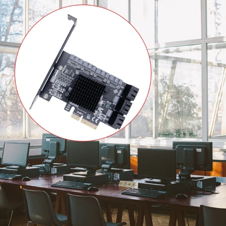 SYA0017540_3.webp 6Gbps PCI Express to SATA 3.0 Expansion Card - Image 4