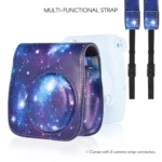 Universe Pattern Full Body Camera PU Leather Case Bag with Strap for FUJIFILM instax mini 9 / mini 8+ / mini 8 - Image 6