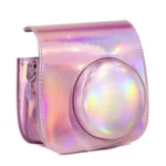 Aurora Oil Paint Full Body Camera PU Leather Case Bag with Strap for FUJIFILM instax mini 9 / mini 8+ / mini 8 - Image 3
