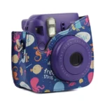 Ocean World Pattern Full Body Camera PU Leather Case Bag with Strap for FUJIFILM instax mini 9 / mini 8+ / mini 8 - Image 7