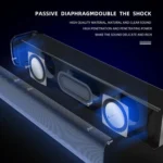 Q2 6W USB Mini Desktop Speaker Soundbar Audio Player Wired PC Speaker Subwoofer - Image 6