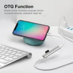 ENKAY Hat-Prince ENK-AT114 4 Ports USB 3.0 Splitter Multi-Ports Expansion HUB Extender Connector Adapter - Image 5