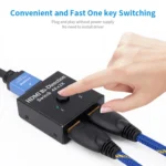 JSM 2 to 1 / 1 to 2 HDMI 1080P Two-Way Smart Switch Spliter - Image 6