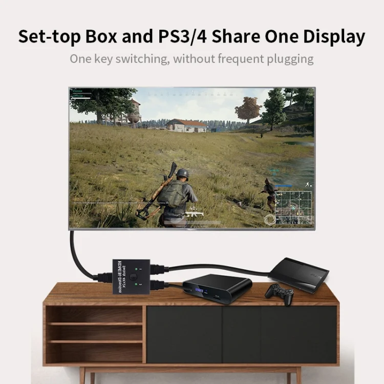 SYA0019593_6.webp JSM 2 to 1 / 1 to 2 HDMI 1080P Two-Way Smart Switch Spliter - Image 7