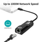 JSM 1000 Mbps USB-C / Type-C to RJ45 Ethernet Adapter Network Cable - Image 3