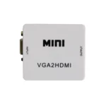 JSM Mini Size HD 1080P VGA to HDMI Scaler Box Audio Video Digital Converter Adapter - Image 2