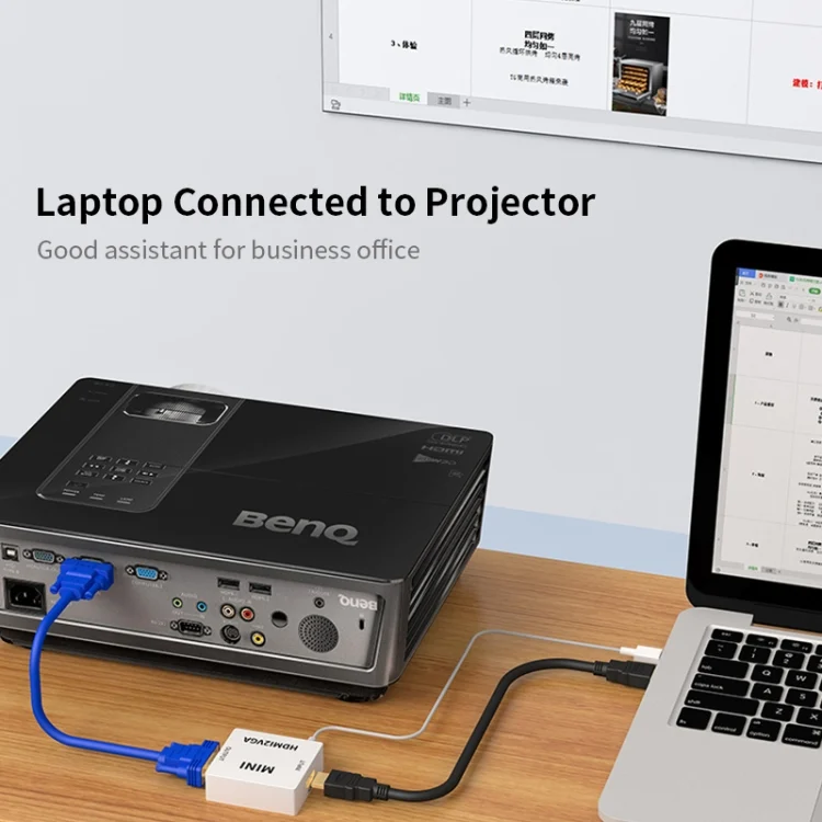 SYA0019602_3.webp JSM Mini Size HD 1080P HDMI to VGA Audio Video Digital Converter Adapter - Image 4