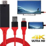 USB 3.1 Type-C to HDMI MHL 4K HD Video Digital Converter Cord for Android Phone to Monitor Projector TV