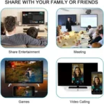 1080P HDMI Cables Adapter USB to HDTV Cable, Dongle USB Male + USB Female to HDMI Male 1080P HDTV Mirroring Cable for Phone/Pad and More Steaming Sharing - Image 9