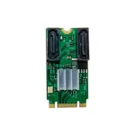 ST551 6Gbps PCIe B+M key to 2 Port SATA 3.0 Card M.2 to dual SATA Adapter - Image 2