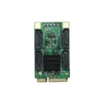 ST549 MINI PCI-E to 4 Ports SATA3.0 Expansion Card for Desktop - Image 2